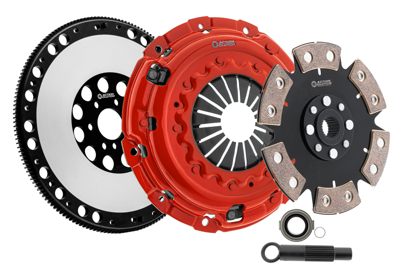 Action Clutch 12-15 Honda Civic Si 2.4L (K24Z7) Stage 4 Clutch Kit (1MD) w/Lightened Flywheel ACR-0668