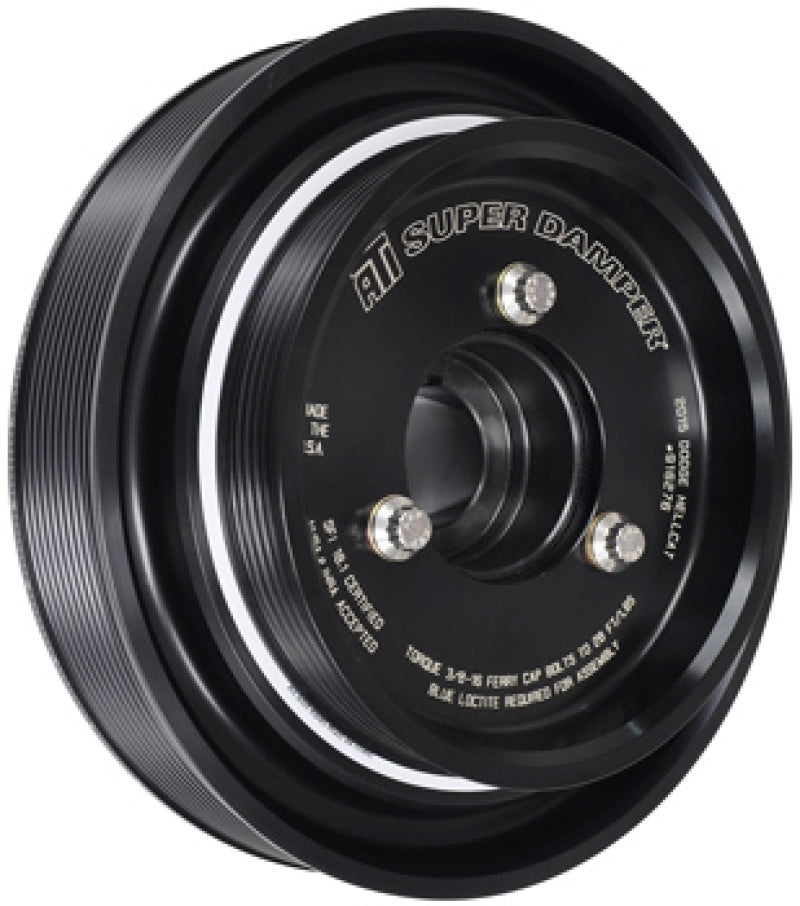 ATI Damper - 8.184in - Alum - 6/10 Grv - 2015+ Dodge Hellcat - 6.2L - OEM Drive Sizes - 3 Ring ATI918483