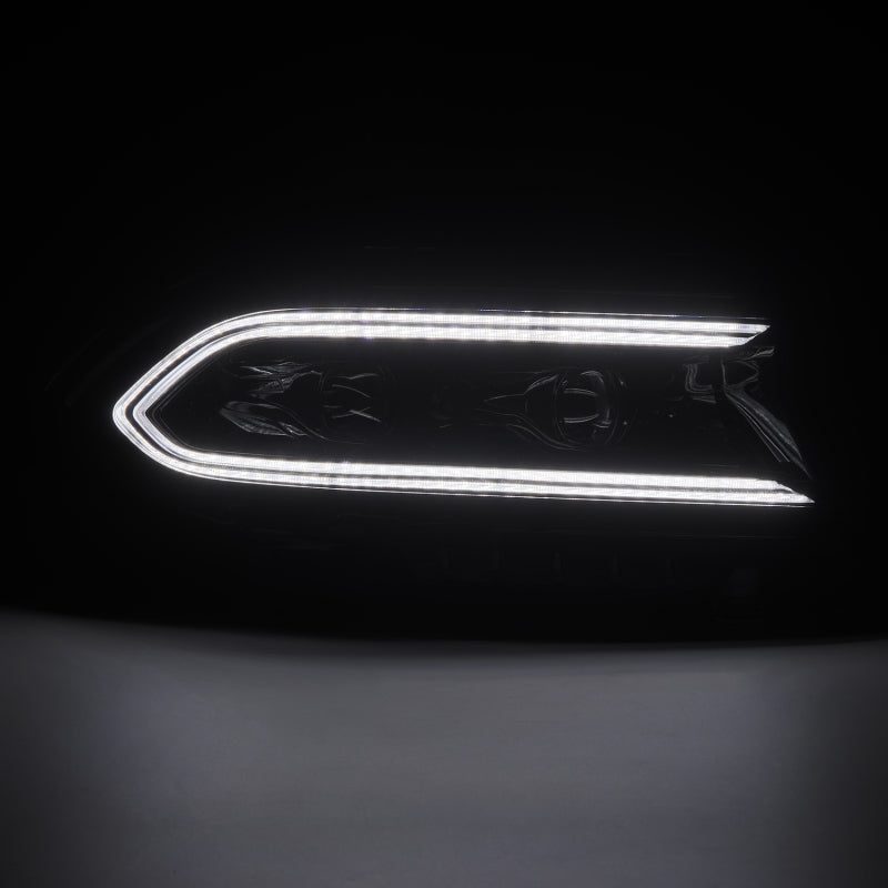 AlphaRex 15-23 Dodge Charger LUXX LED Proj Headlights Alpha-Black w/Actv Light & Seq.Sig / SB DRL 880579