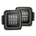 AlphaRex 18-23 Jeep Wrangler JL NOVA Prismatic LED Taillights Alpha-Black 602010