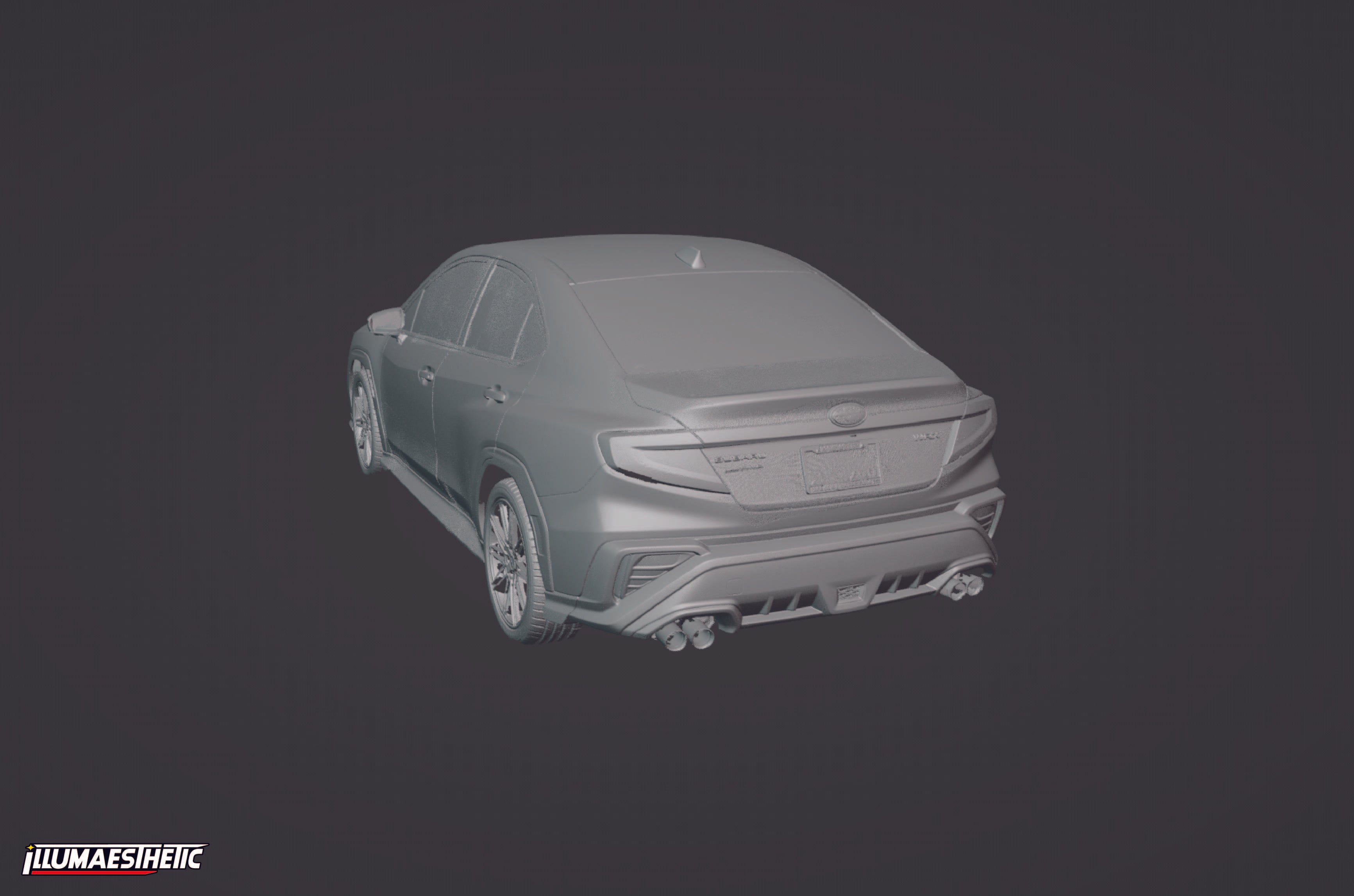Subaru WRX (VB) 3D Scan (2022+)