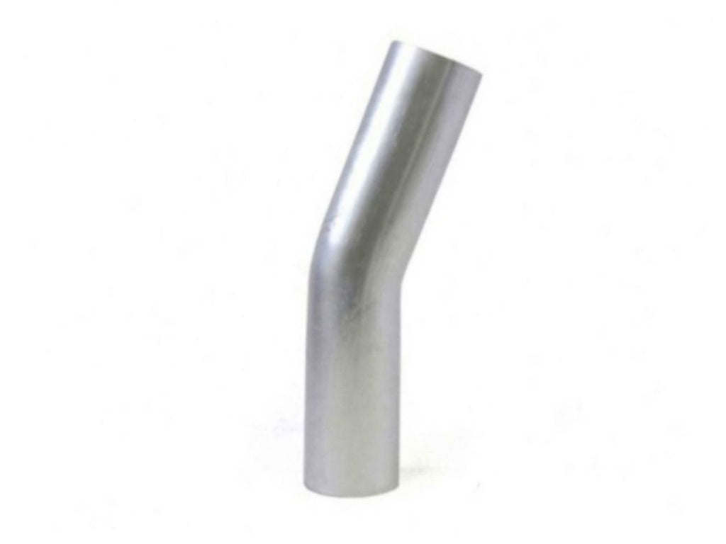 HPS 3-1/2" OD 20 Degree Bend 6061 Aluminum Elbow Pipe Tubing 16 Gauge w/ 5-5/8" CLR
