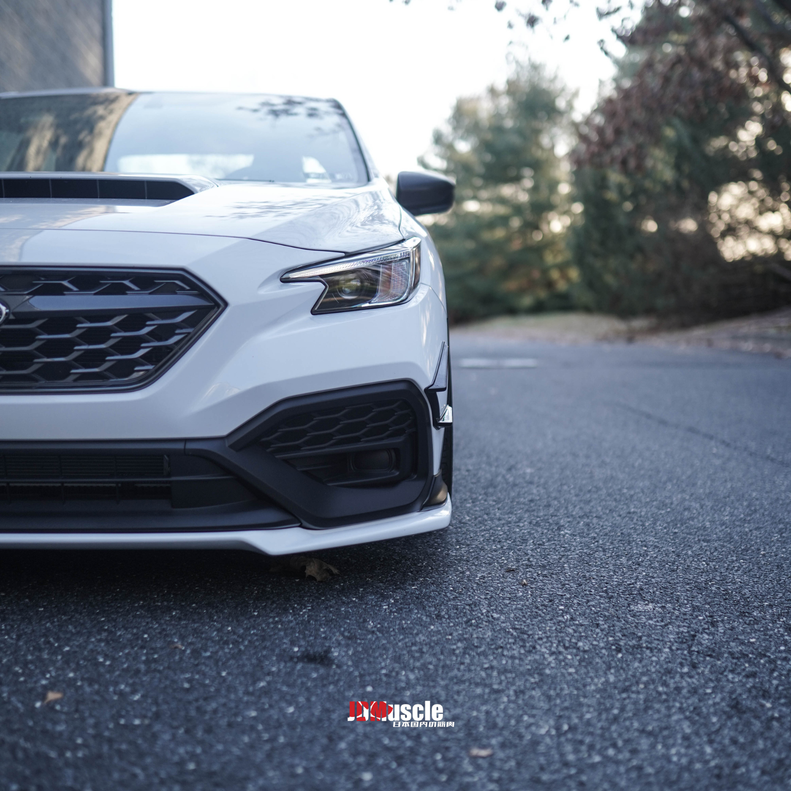 JDMuscle [22-25 WRX] Canards V1 - ABS / Paint Matched / Gloss Black
