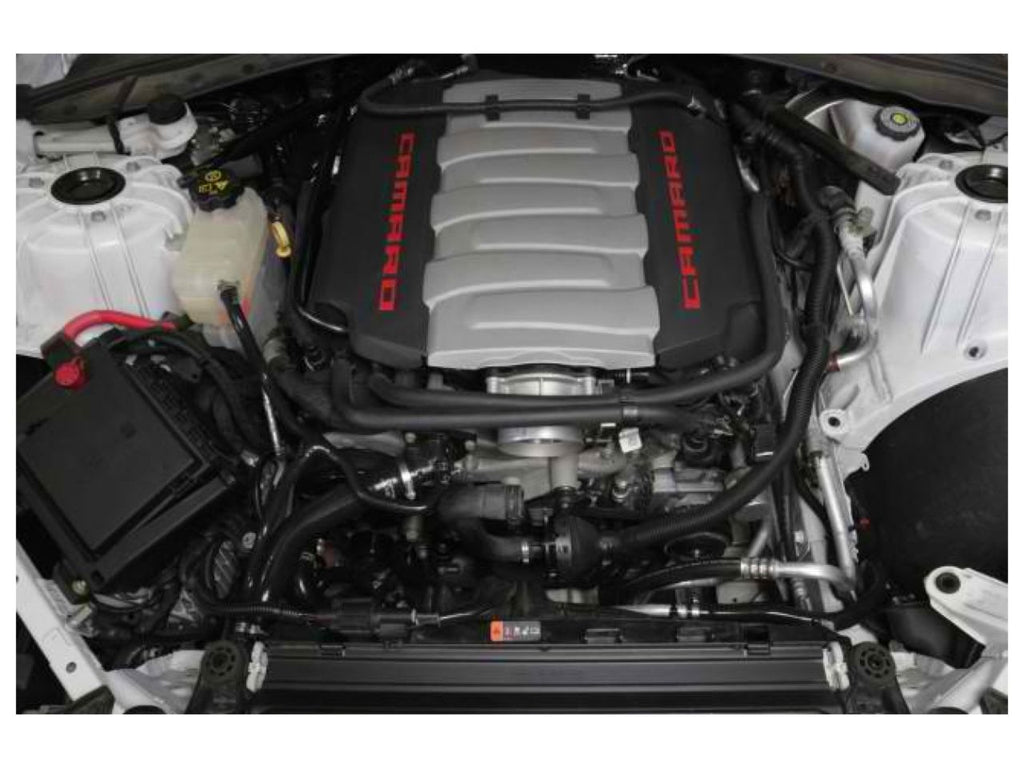 HPS Black Reinforced Silicone Radiator + Heater Hose Kit Coolant Chevy 16-17 Camaro SS Coupe 6.2L V8