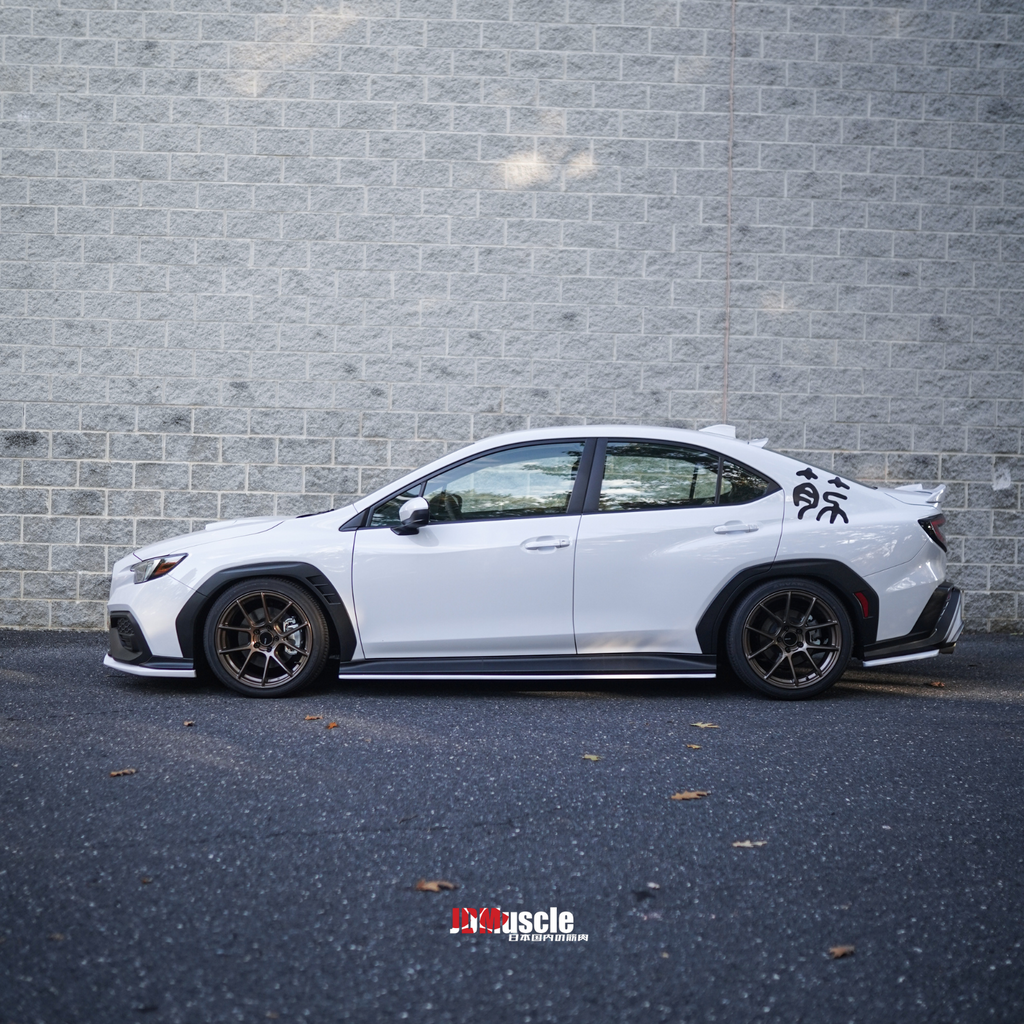 JDMuscle [22-25 WRX] V1 Roof Spoiler-Paint Matched/Gloss Black