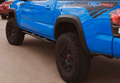 Cali Raised LED Cali Raised 05-23 Toyota Tacoma Trail Edition Rock Sliders - Double Cab Short Bed / Kick Out / Raw CR2576