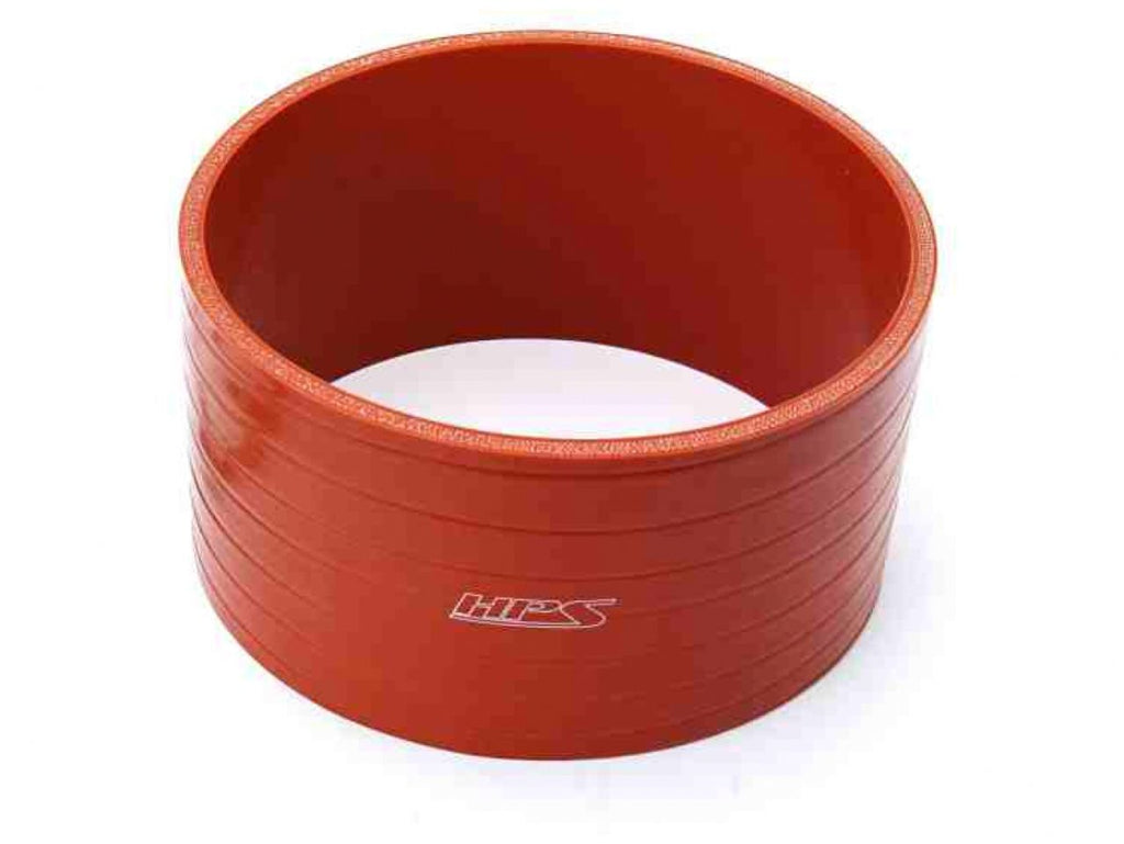 HPS 4-1/2" ID, 4" Length, Silicone Straight Coupler Hose, Ultra High Temp 4-ply Aramid Reinforced, Max. Temperature: 500F, 114mm ID