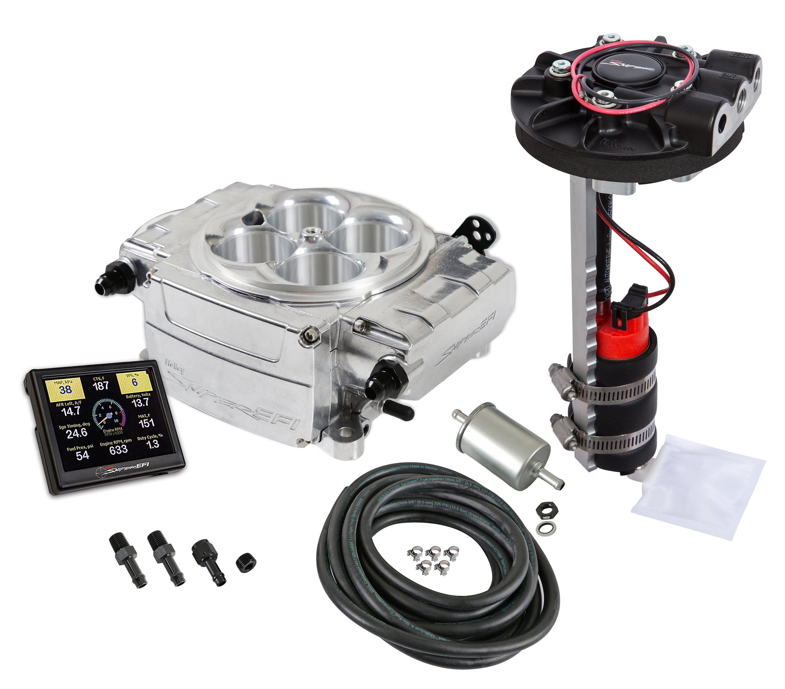 2 EFI - Shiny - Return Style Drop-In Module - Without PDM - 3.5 in. Ha ...