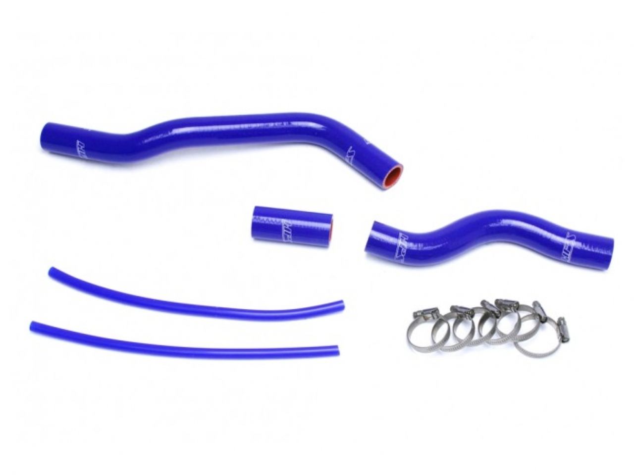 HPS Blue Reinforced Silicone Radiator Hose Kit Coolant Honda 01-05 Civic 1.7L Manual Trans.