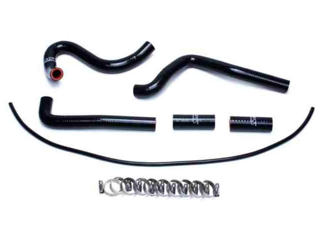 HPS Black Reinforced Silicone Radiator Hose Kit Coolant For Kawasaki 94-02