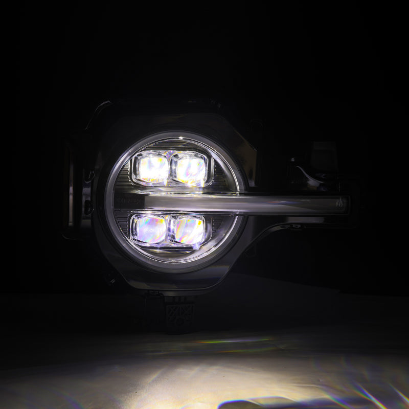 AlphaRex 21-23 Ford Bronco NOVA LED Projector Headlights Black 880260