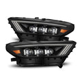 AlphaRex 15-17 Ford Mustang NOVA Series LED Projector Headlights Blk 880144
