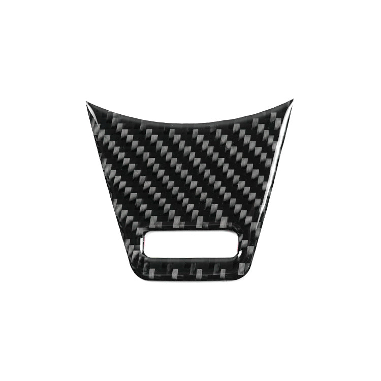 JDMuscle [22-25 WRX] P&S Series Carbon Fiber Steering Wheel Lower Trim Cover | Black Carbon Fiber/ Red Carbon Fiber
