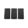 JDMuscle [22-25 WRX] P&S Series Carbon Fiber Car Seat Hook Covers 3 PC| Black Carbon Fiber/ Red Carbon Fiber