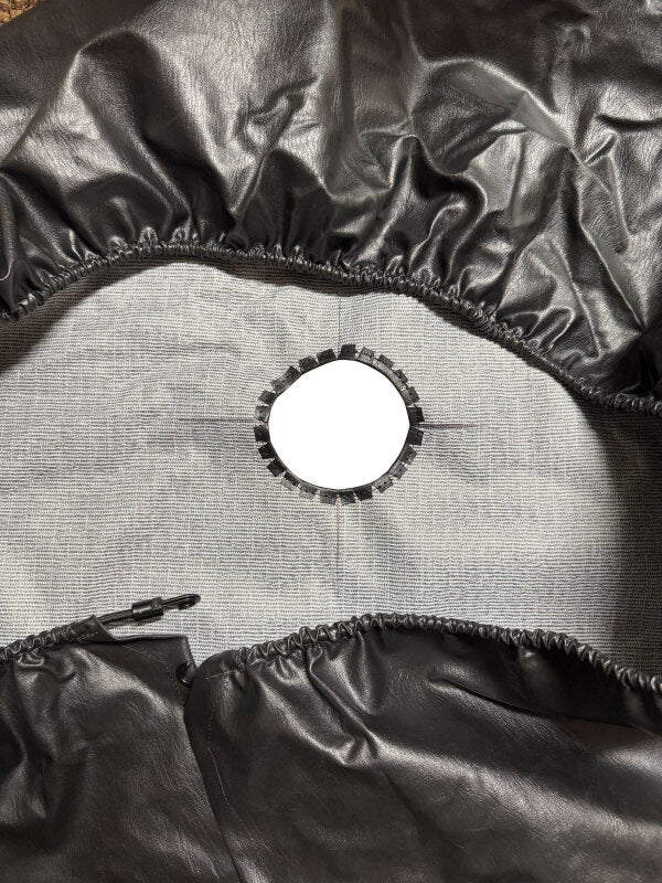 Covercraft Heavy Duty Spare Tire Cover w/ Back Up Camera Opening - Large ST1103BK