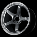 Advan GT Beyond 18X9.5 / +45 Offset / 5x120 BC / +45mm Bore / Machining and Hyper Platinum Black YAQB8J45WMPB