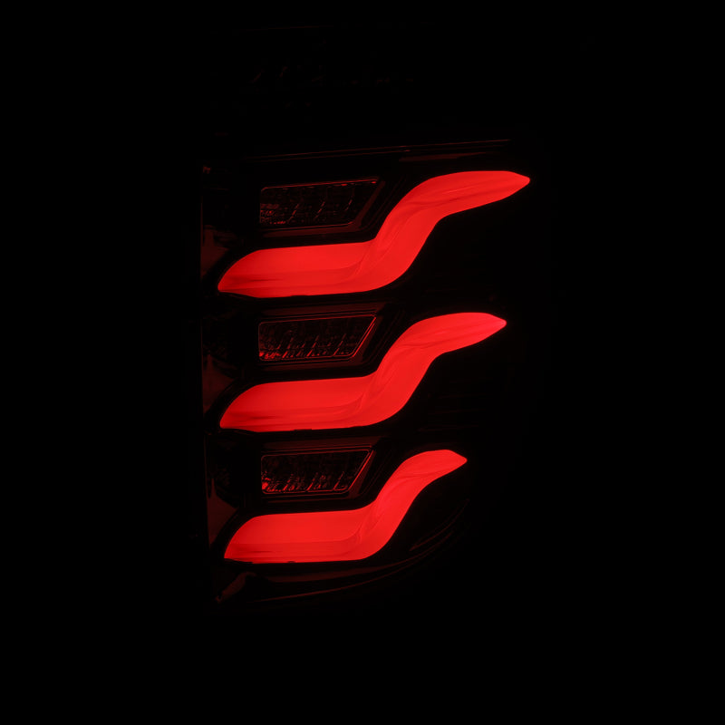 AlphaRex 11-15 Ford Explorer PRO-Series LED Tail Lights Jet Black 660010