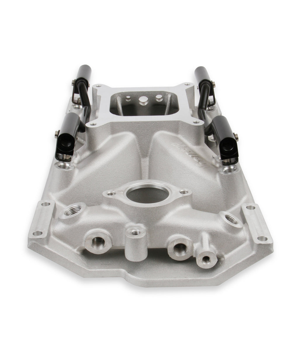 Holley EFI SBC 4150 Single Plane Fuel Injection Intake Manifold - Chevy Small Block V8 with L31 Vortec cylinder heads