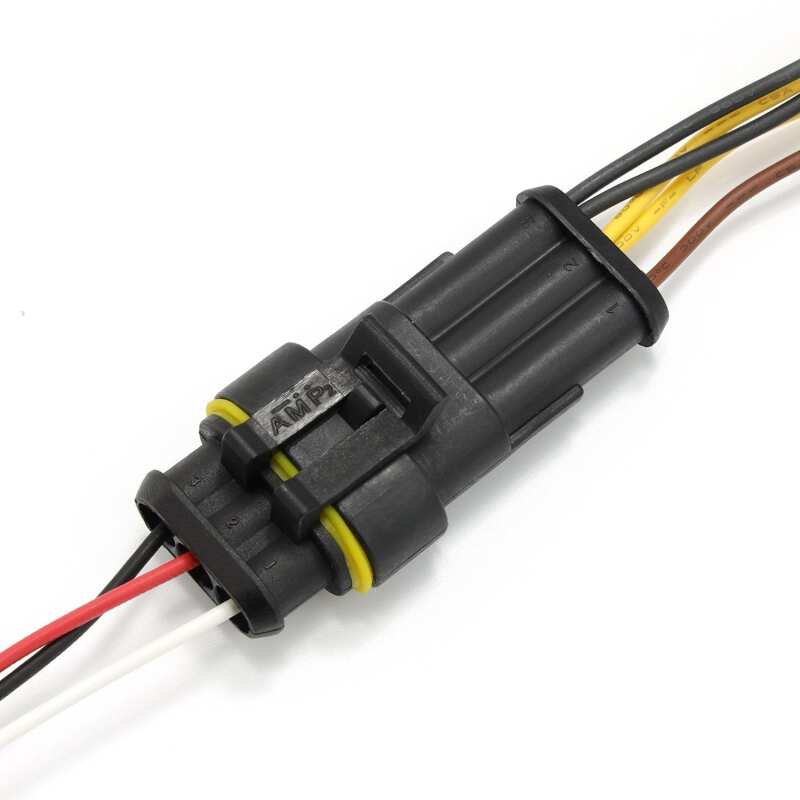 AlphaRex 19-20 Ram 1500 Wiring Adapter Stock LED Projector Headlight to AlphaRex Headlight Converter 810016