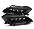 AlphaRex 99-09 Honda S2000 NOVA-Series Projector LED Headlights - Alpha-Black 880272
