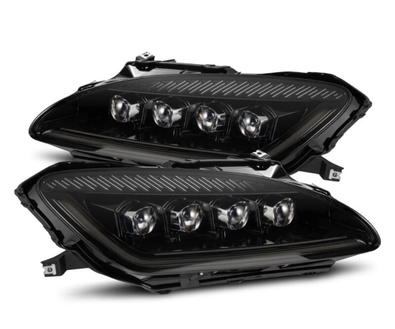 AlphaRex 99-09 Honda S2000 NOVA-Series Projector LED Headlights - Alpha-Black 880272