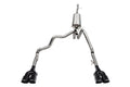 CORSA Performance Corsa 19-23GMC Sierra 1500 Cat-Back Dual Rear Exit with Twin 4in Black Powder Coat Pro-Series Tips 21200BPC
