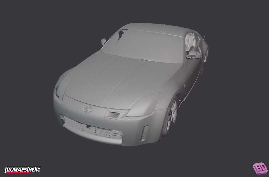 Nissan 350Z (Z33) 3D Scan (2003-2006)