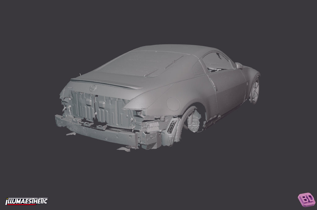 Nissan 350Z (Z33) 3D Scan (2003-2006)
