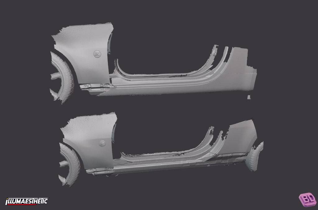 Nissan 350Z (Z33) 3D Scan (2003-2006)