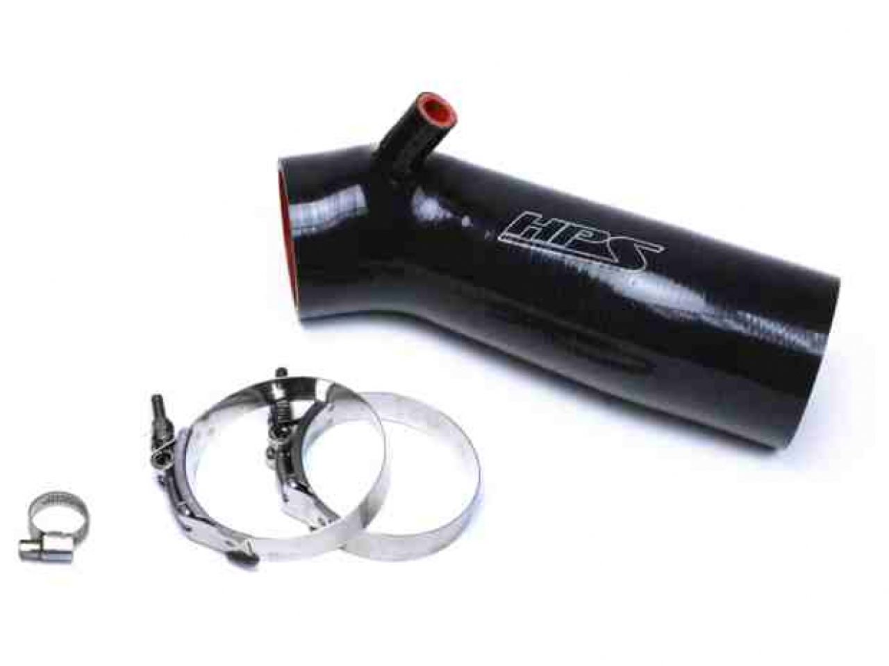 HPS Black Reinforced Silicone Post MAF Air Intake Hose Kit Honda 13-16 Accord 2.4L