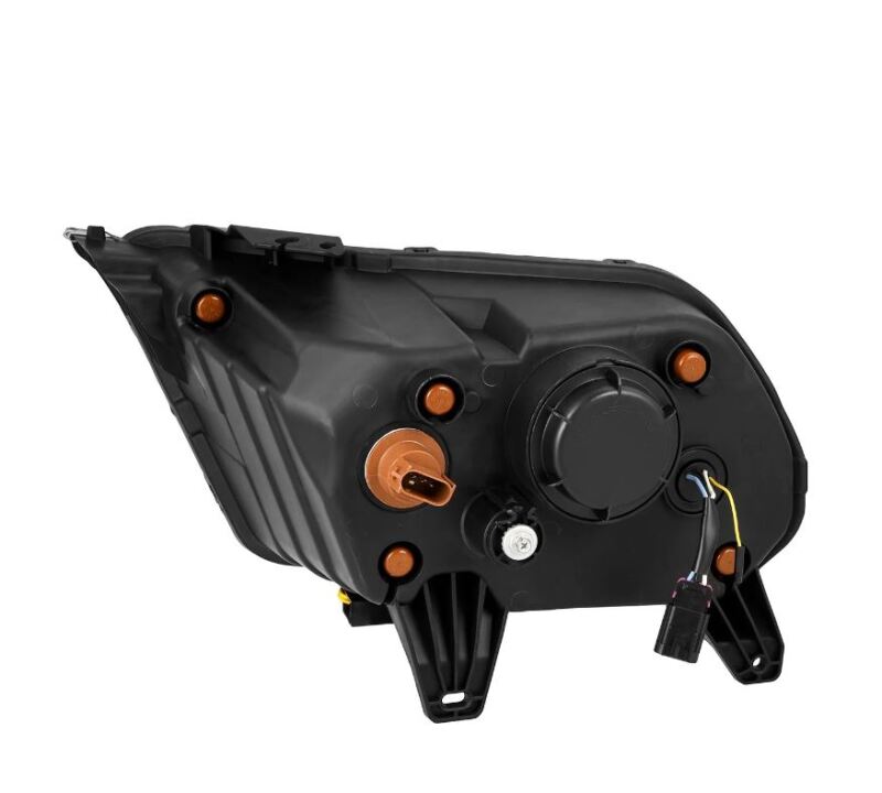 AlphaRex 10-12 Ford Mustang NOVA-Series LED Projector Headlights Blk w/Activ Light & Seq.Sig /SB DRL 880489