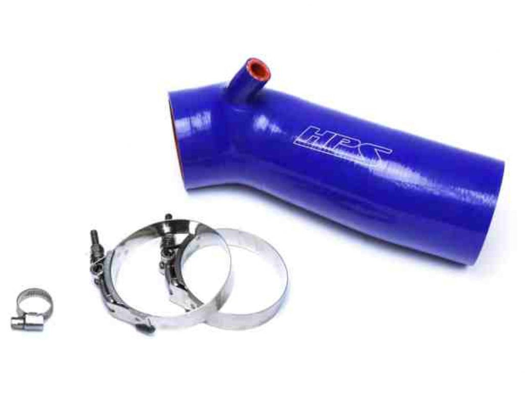 HPS Blue Reinforced Silicone Post MAF Air Intake Hose Kit Honda 13-16 Accord 2.4L