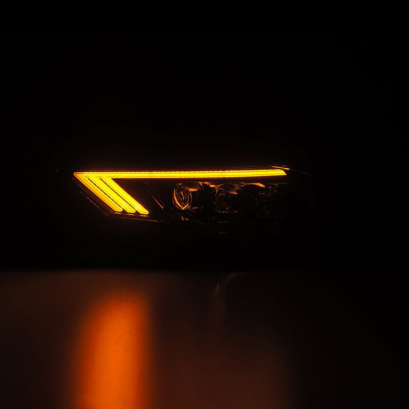 AlphaRex 18-22 Ford Mustang NOVA-Series LED Projector Headlights Alpha-Black 880257