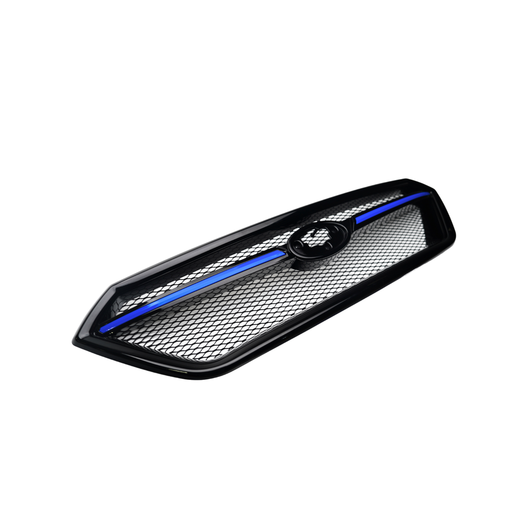 JDMuscle [22-25 WRX] V2 Front Bumper Grille-Paint Matched/Gloss Black