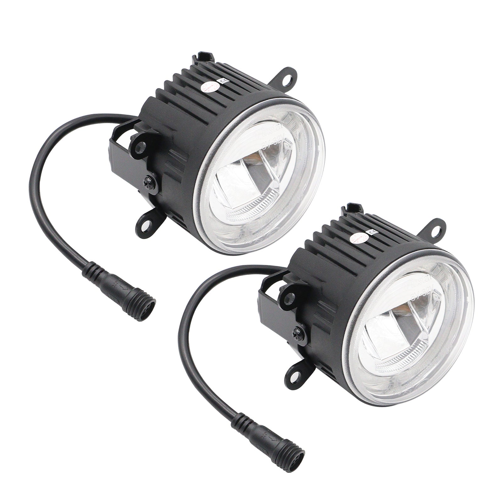JDMuscle [15-21 WRX or STI, 13+ BRZ or FT86, 14+ Forester] LED / Halo DRL Fog Light Housings