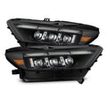 AlphaRex 15-17 Ford Mustang NOVA LED Proj Headlights Black w/Activ Light/Seq Signal/Switch DRL 880262