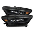AlphaRex 15-17 Ford Mustang NOVA LED Proj Headlights Alpha Black w/Activ Light/Seq Signal/Switch DRL 880261