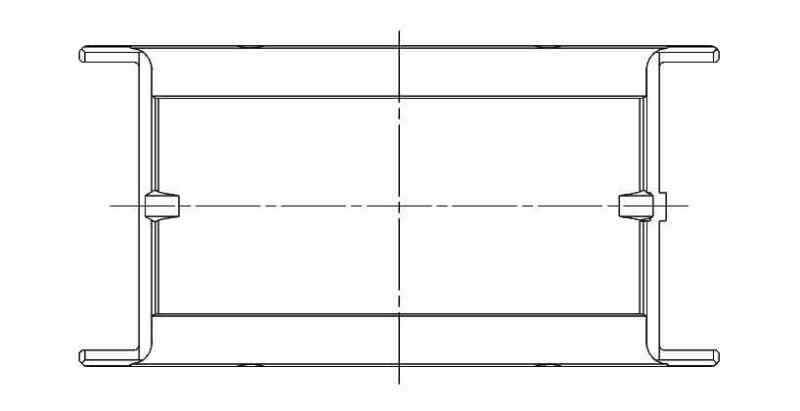 ACL Chevrolet V8 396/402/427/454 Race Series 10 Oversize Main Bearing Set 5M829H-10