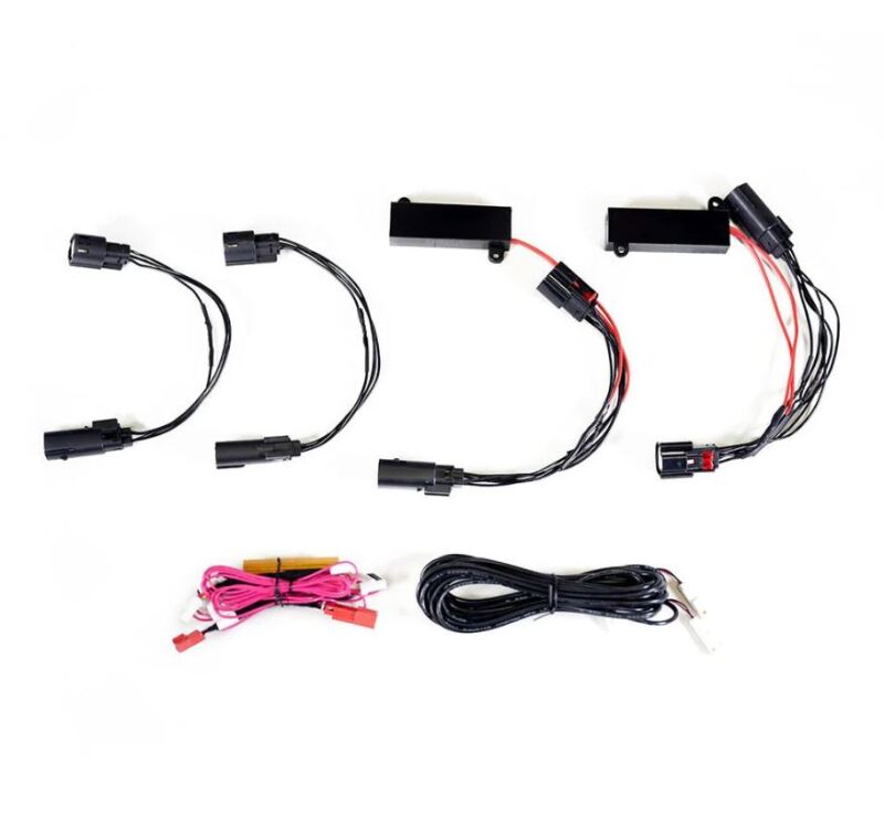 AlphaRex 2021 Tesla Model S Refresh Model Tail Lights to AlphaRex Tail Lights Converters 601101