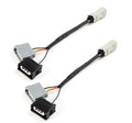 AlphaRex 18-20 Ford F-150 w/Stock Halogen Tail Lights to AlphaRex LUXX-Series Tail Lights Converters 652201