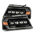 AlphaRex 04-08 Ford F-150 (No 2004 Heritage) NOVA-Series LED Proj HL Chrome w/Actv Light / Seq. Sig 880130