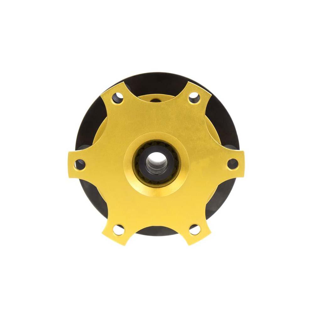 Lifeline FIA Steering Wheel Quick Release - 6-Point Gold, Bolt On