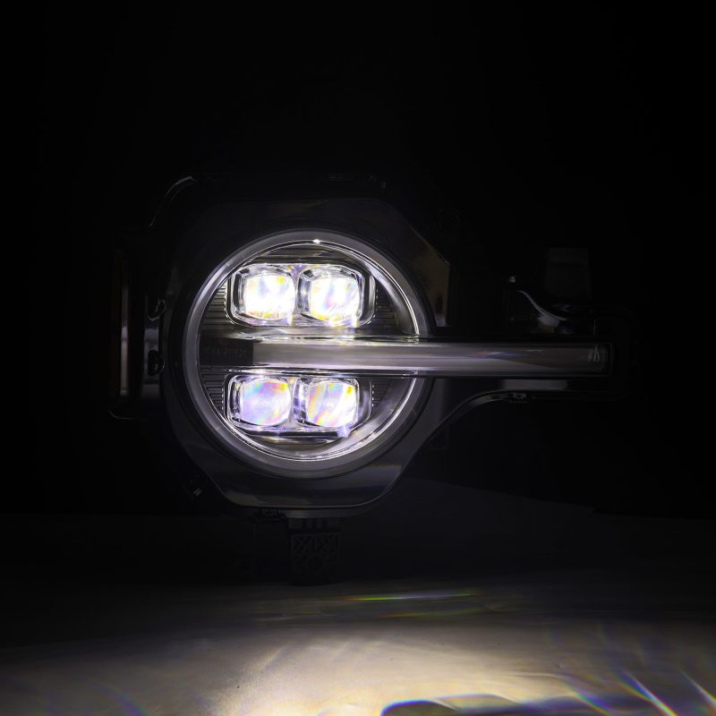 AlphaRex 21-23 Ford Bronco NOVA LED Projector Headlights Black 880260