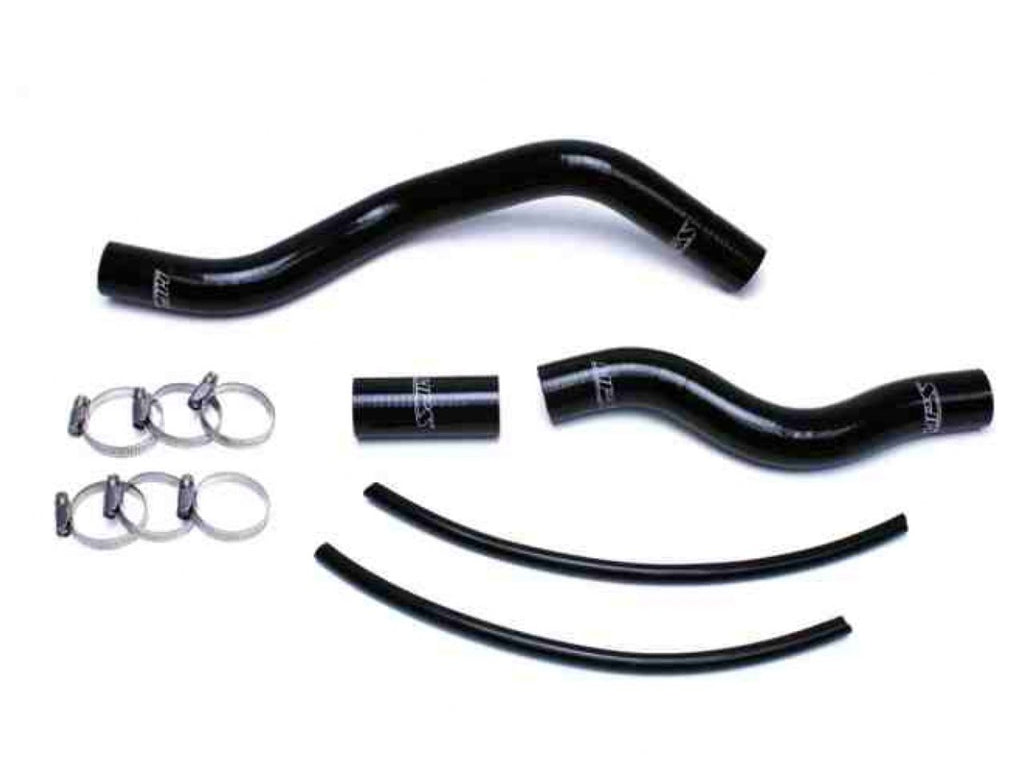 HPS Black Reinforced Silicone Radiator Hose Kit Coolant Honda 01-05 Civic 1.7L Automatic Trans.