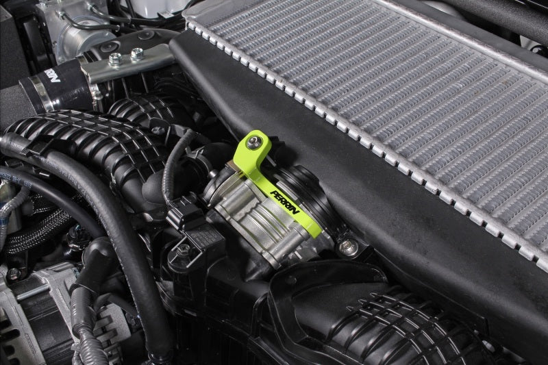 Perrin [22-25 WRX] Top Mount Intercooler Bracket - Neon Yellow | PSP-ITR-331NY