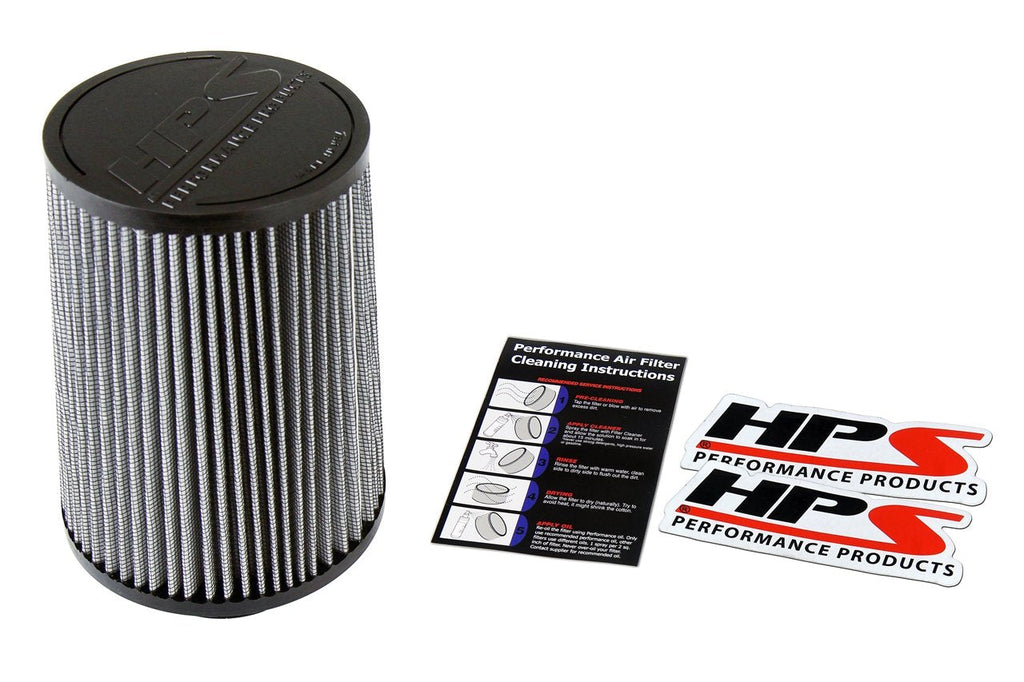 HPS Air Filter 3" ID, 8" Element Length, 9.75" Overall Length
