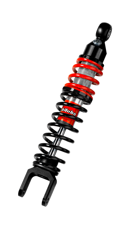 Bitubo Suspension Bitubo YXB0 Monoshock Rear Adjustable: Spring Preload, Red And Black Springs SC002YXB01