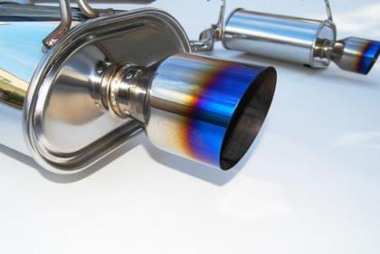 Invidia [00-09 Honda S2000] Dual Titanium Tip Q300 Cat Back Exhaust | HS00HS1G2T