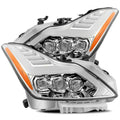 AlphaRex 08-13 Infiniti G37 NOVA LED Proj Headlights Chrome w/ Activ Light/Seq Signal/DRL 881984