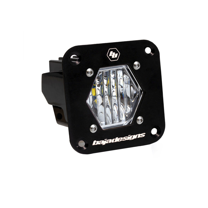 S1 Black Flush Mount LED Pod Light | Universal